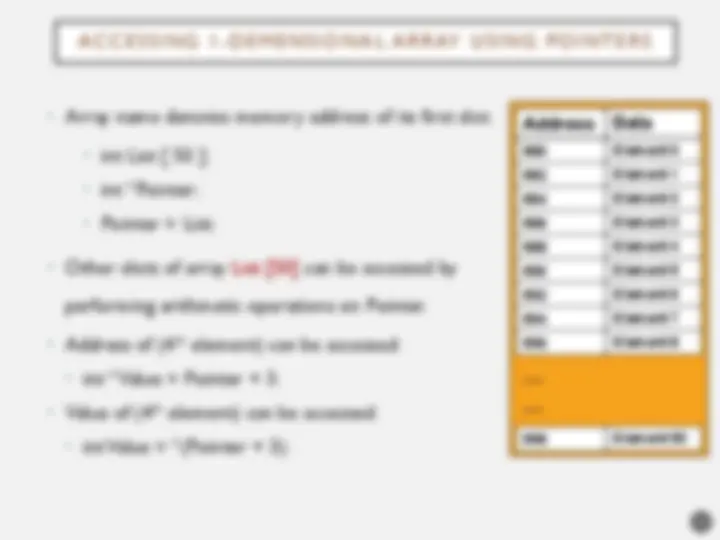 Object Oriented programing | Slides Object Oriented Programming | Docsity