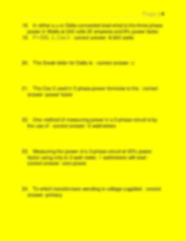 ELECTRICAL CRAFT HELPER EXAM 2026 OFFICIAL QUESTIONS AND ANSWER KEY ...