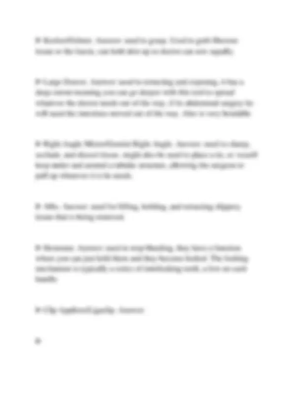 SURGICAL TECHNOLOGY FINAL PAPER 2026 EXAM SCRIPT SOLVED QUESTIONS ...