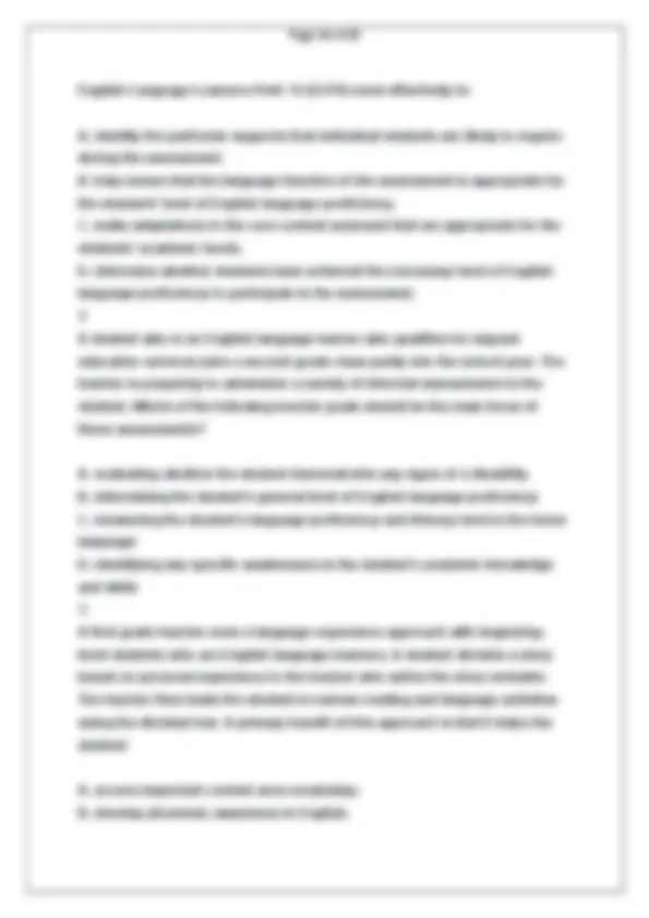 PECT PreK-4 Practice Test Module 4 2026 “ Newest Updated Exam 2026 ...