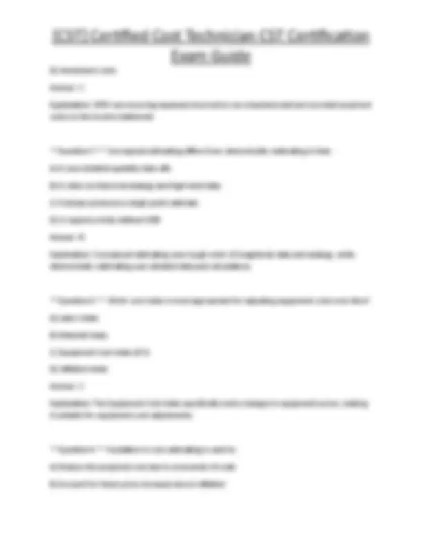 [CST] Certified Cost Technician CST Certification Exam Guide | Exams ...