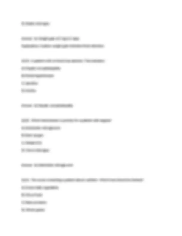 MEDICAL-SURGICAL NURSING (MDC 1) PRACTICE EXAM LATEST QUESTIONS AND ...