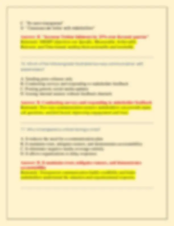 Scmp Exam SCMP: Strategic Communication Management Professional ACTUAL QUESTIONS ...