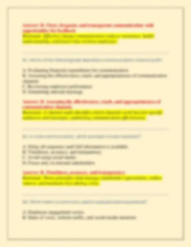 Scmp Exam SCMP: Strategic Communication Management Professional ACTUAL QUESTIONS ...