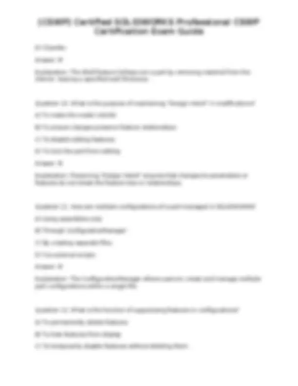 [CSWP] Certified SOLIDWORKS Professional CSWP Certification Exam Guide ...