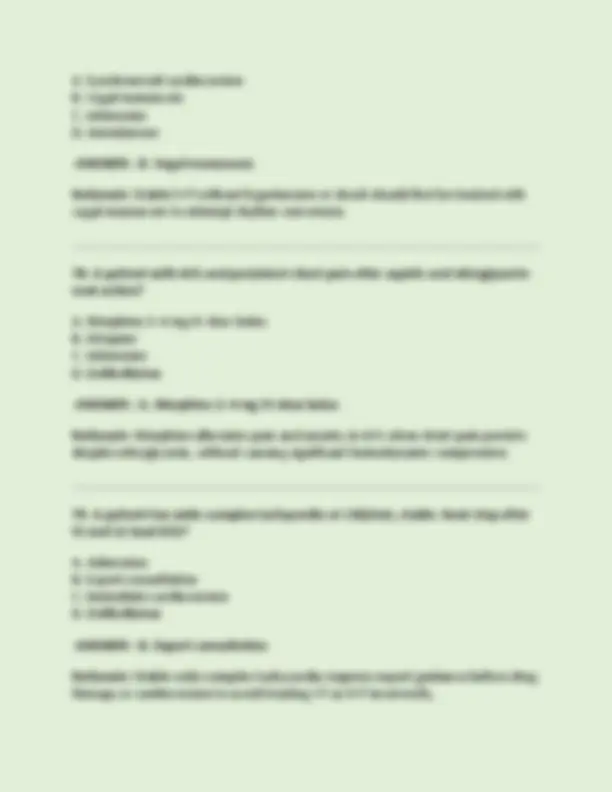 NEW 2025/2026 ACLS Written Exam Study Guide | Complete 200 Practice ...