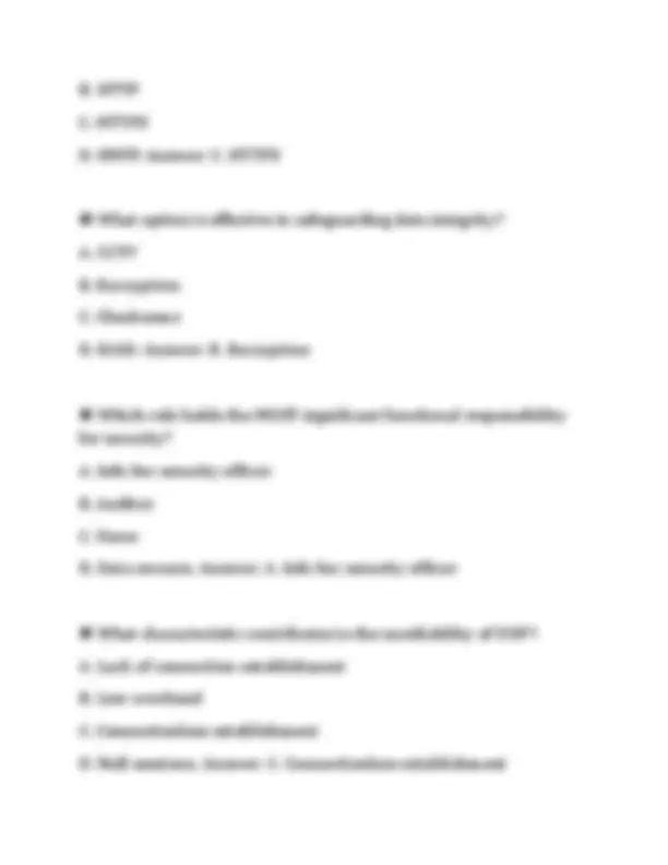 CYBER SECURITY CERT TEST FINAL SCRIPT 2026 COMPLETE SOLUTION SET ...