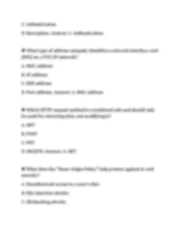 Security Test Scripts CYBER SECURITY CERT TEST FINAL SCRIPT 2026 COMPLETE SOLUTION SET ...