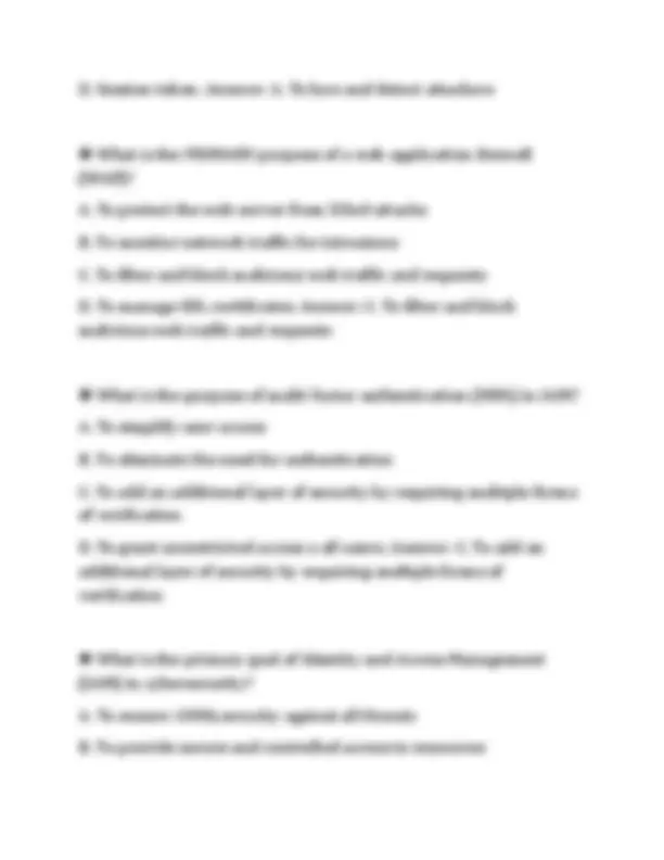 CYBER SECURITY CERT TEST FINAL SCRIPT 2026 COMPLETE SOLUTION SET ...