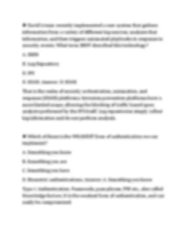 CYBER SECURITY CERT TEST FINAL SCRIPT 2026 COMPLETE SOLUTION SET ...