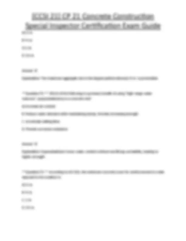 [CCSI 21] CP 21 Concrete Construction Special Inspector Certification ...
