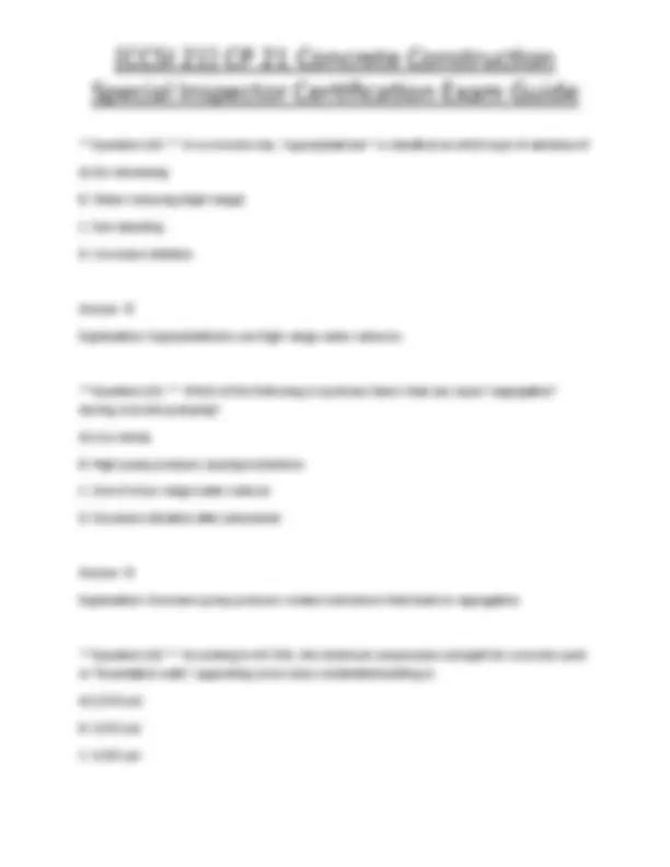 [CCSI 21] CP 21 Concrete Construction Special Inspector Certification ...