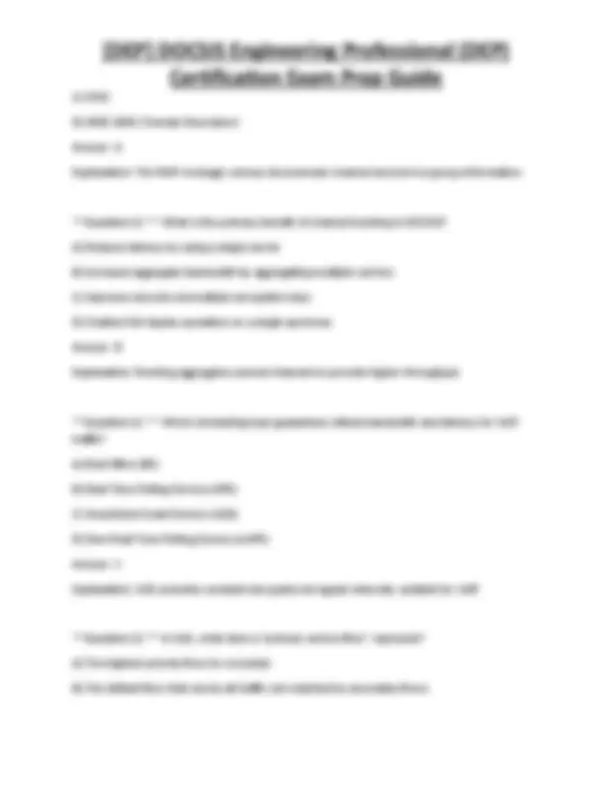 [DEP] DOCSIS Engineering Professional (DEP) Certification Exam Prep ...