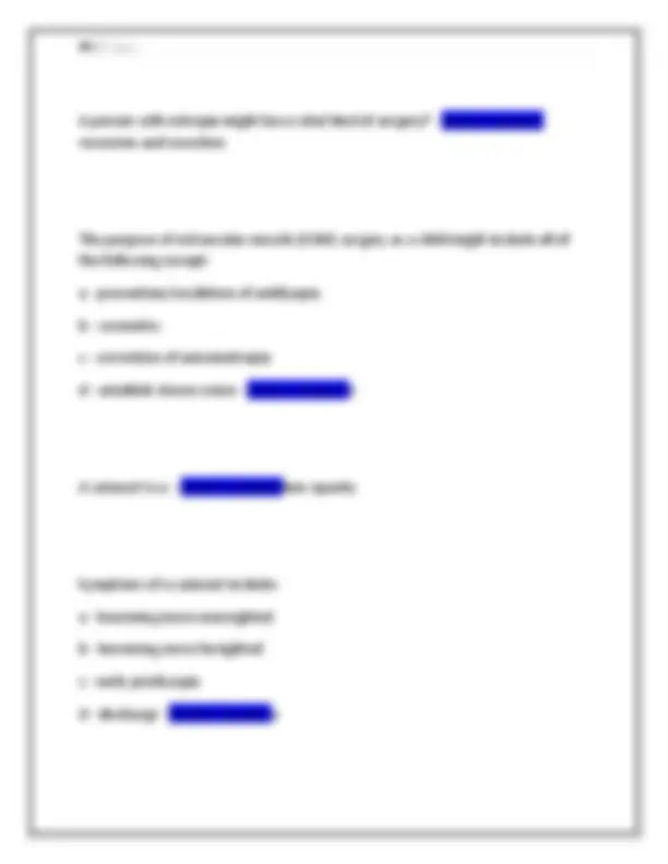 CERTIFIED OPHTHALMIC ASSISTANT COA Study Guide 2025/2026 Exam Questions ...