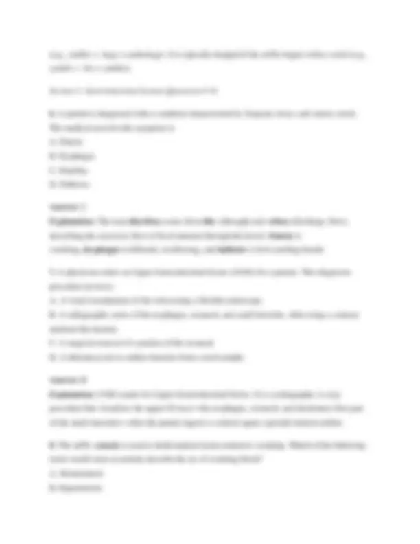 Medical Terminology Final Exam 2026-2027: 120 Practice Questions ...