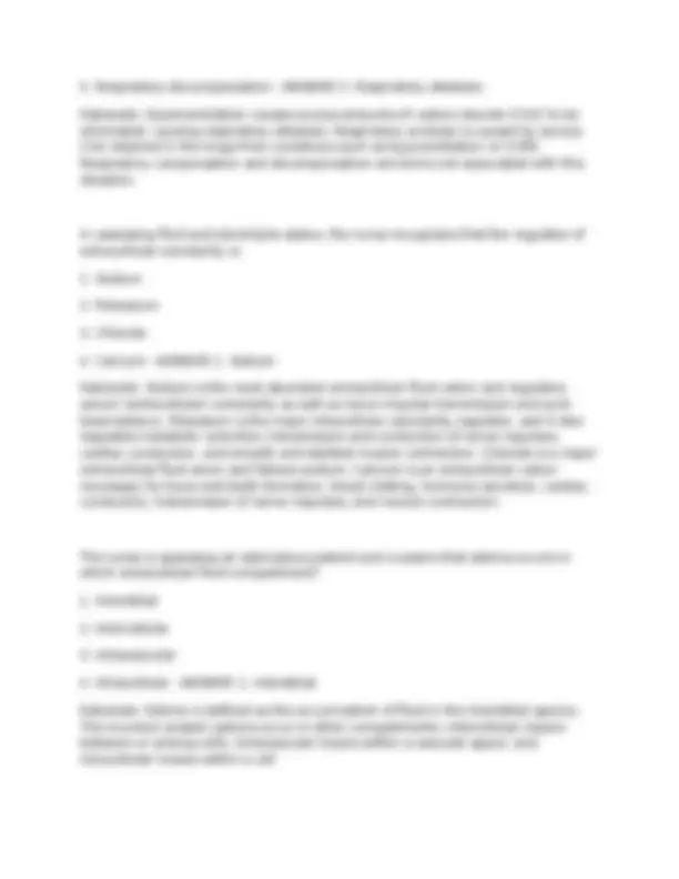 Fundamentals Of Nursing Science Exam Questions With Correct Answers ...