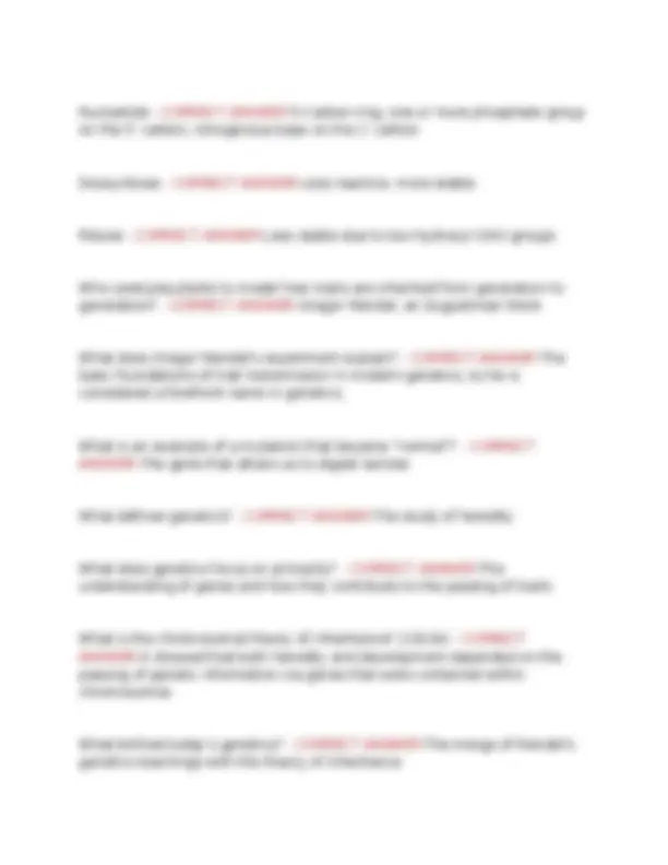 2025 BIOD 210 Genetics Final Exam QUESTIONS AND CORRECTLY WELL DEFINED ...