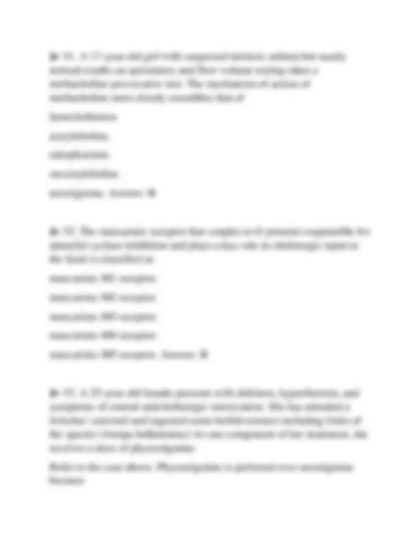 ADVANCED PHARMACOLOGY FINAL EXAM TEST BANK ACTUAL EXAMINATION 2026 ...
