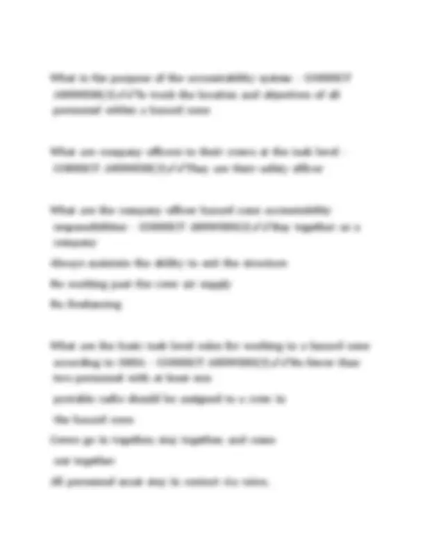 Blue Card function #1 Deployment Questions With Answers. | Exams Safety ...