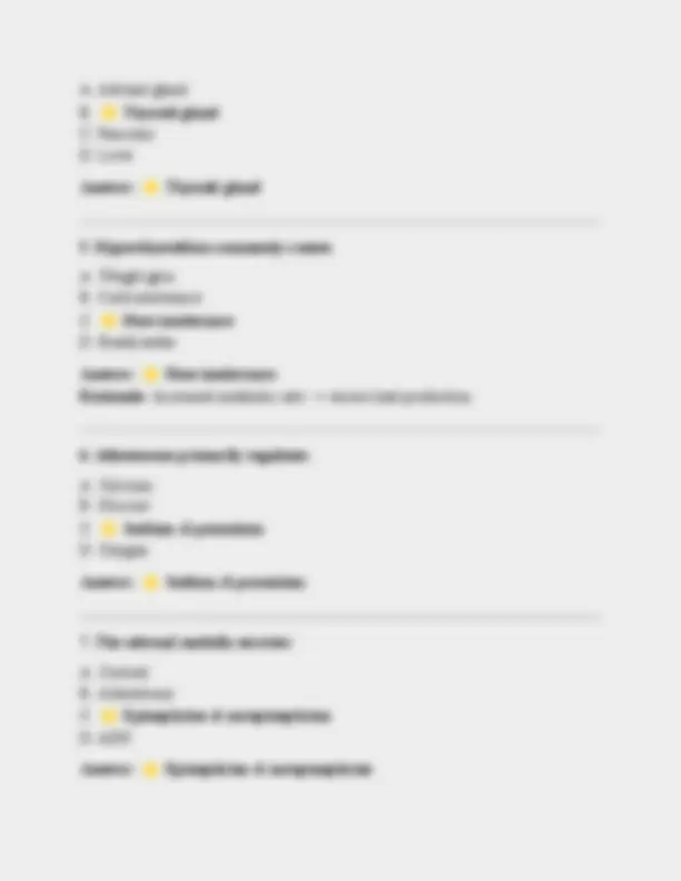 BIOL 252 – Human Anatomy & Physiology II w/Lab 2025/2026 -Module 4 Exam ...