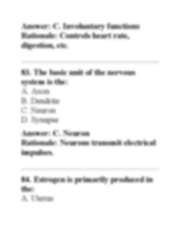 ANATOMY AND PHYSIOLOGY OPENSTAX LATEST UPDATED 2026 REAL FINAL EXAM ...