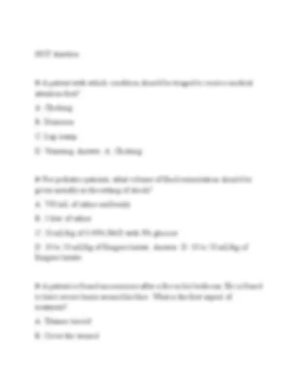 ATLS PRACTICE 2024 2025 QUESTIONS WITH ALL CORRECT ANSWERS FINAL SCRIPT ...