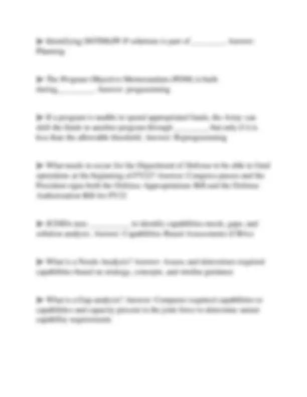Ile Point Paper Example ILE CGSC X100 REVIEW COMPREHENSIVE TEST PAPER 2026 QUESTIONS WITH ...