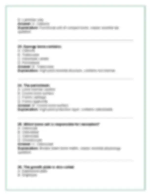 BIOL251 – Human Anatomy & Physiology I w/ Lab (2026) | Module 3 Exam 90 ...