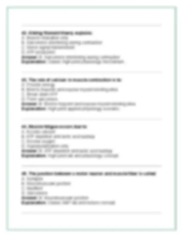 BIOL251 – Human Anatomy & Physiology I w/ Lab (2026) | Module 3 Exam 90 ...
