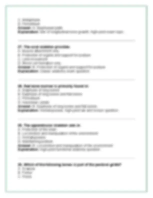 BIOL251 – Human Anatomy & Physiology I w/ Lab (2026) | Module 3 Exam 90 ...