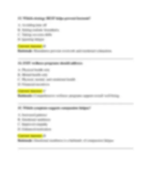 TEST BANK FOR AAOS EMERGENCY CARE AND TRANSPORTATION OF THE SICK AND ...