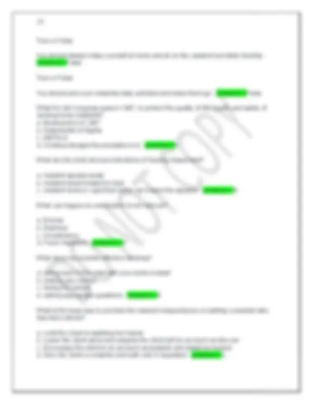 Nursing Fundamentals Final Exam 2026 2027 With Questions and Correct ...