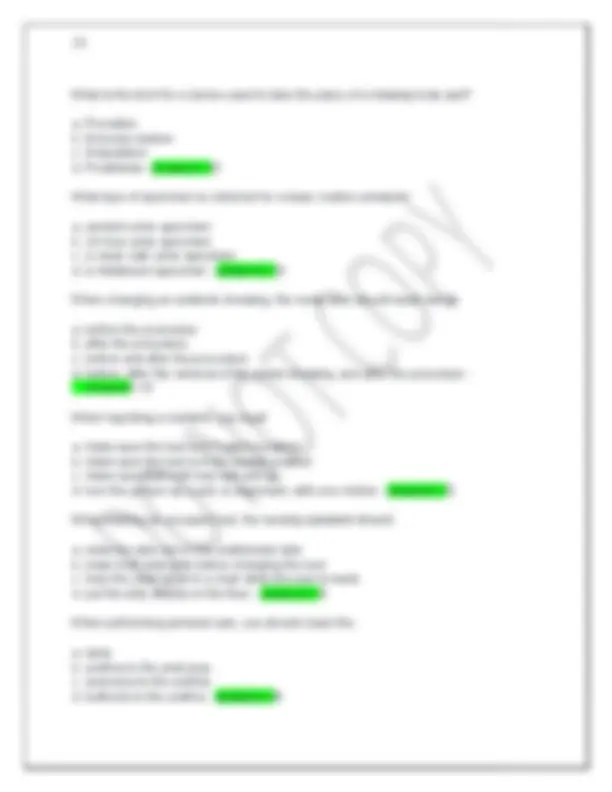 Nursing Fundamentals Final Exam 2026 2027 With Questions and Correct ...