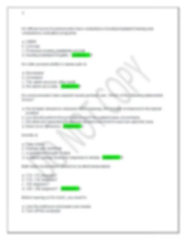 Nursing Fundamentals Final Exam 2026 2027 With Questions and Correct ...