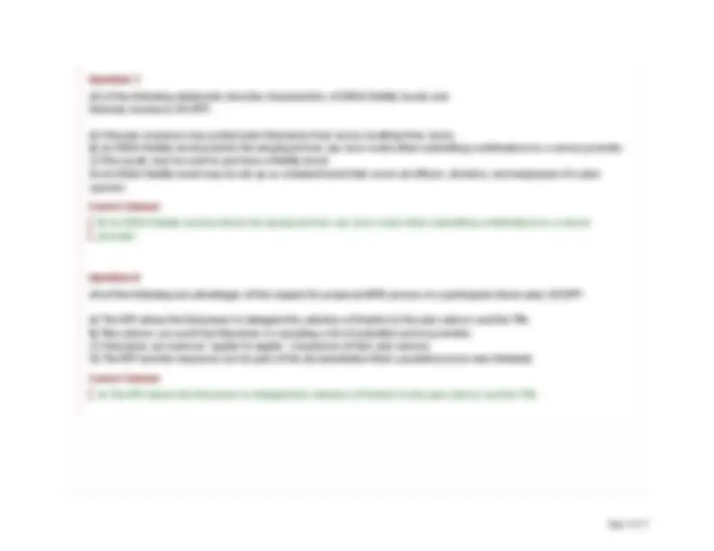 Cpfa CPFA Exam- (Certified Plan Fiduciary Advisor) ( Questions and Answers ...
