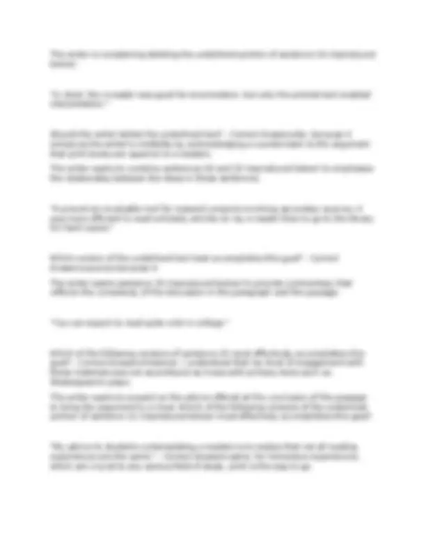 Unit 7 Progress Check: MCQ AP LANG 2025 EXAM QUESTIONS AND VERIFIED ...