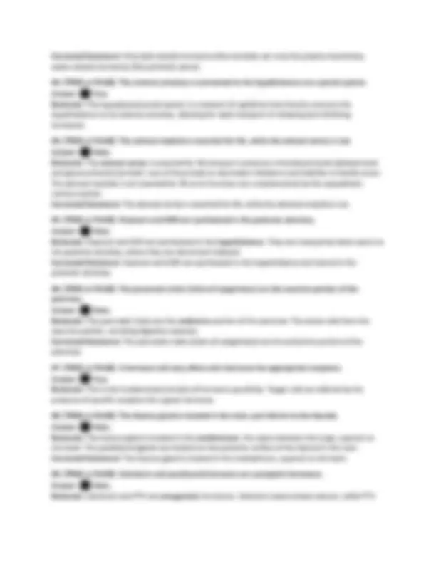 BIOL251 Human Anatomy & Physiology I w/Lab 2026 | Module 9 Exam Review ...