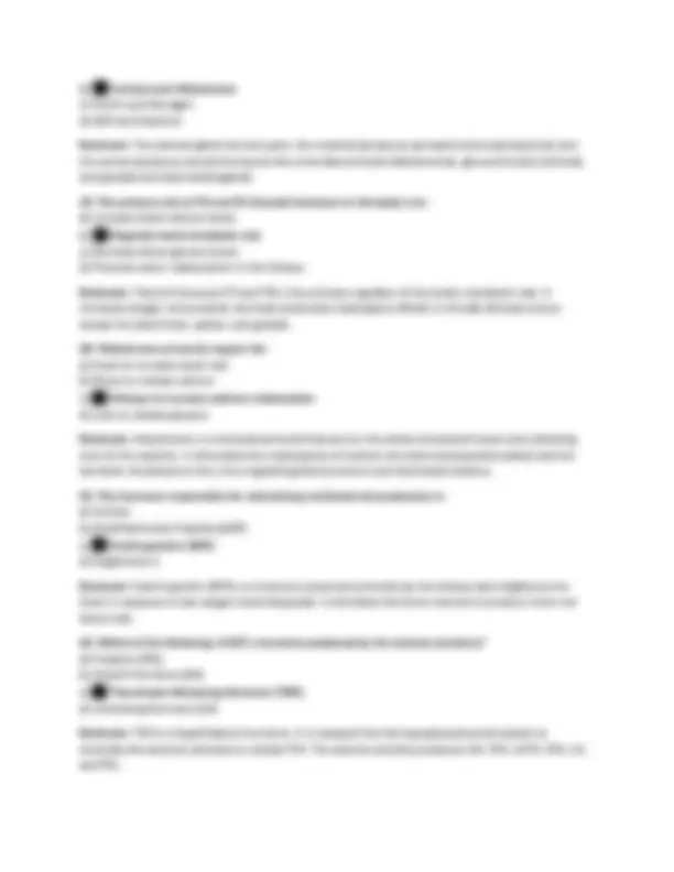 BIOL251 Human Anatomy & Physiology I w/Lab 2026 | Module 9 Exam Review ...