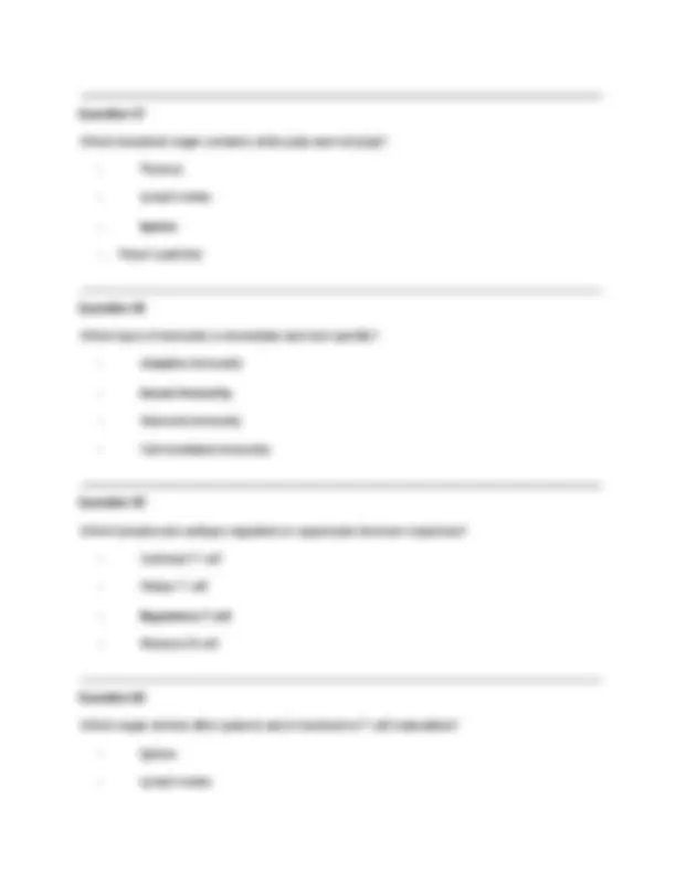 BIOL 252 Human Anatomy & Physiology II w/Lab – Module 4 Exam Review 70 ...