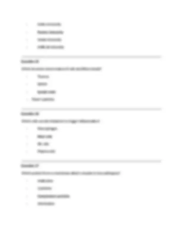 BIOL 252 Human Anatomy & Physiology II w/Lab – Module 4 Exam Review 70 ...