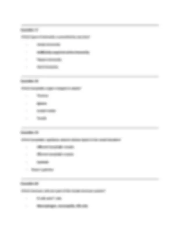 BIOL 252 Human Anatomy & Physiology II w/Lab – Module 4 Exam Review 70 ...