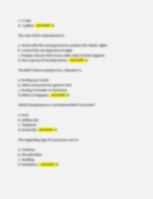 NURSING FUNDAMENTALS FINAL EXAM QUESTIONS WITH CORRECT DETAILED ANSWERS ...