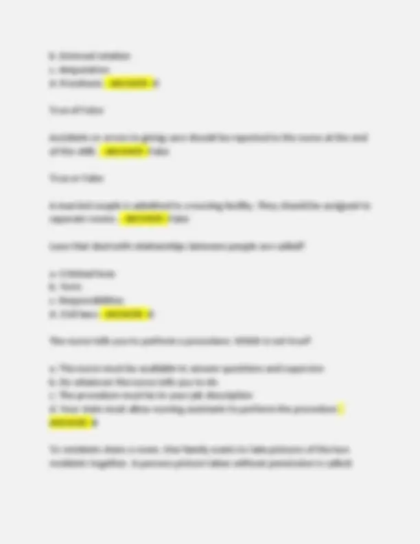 NURSING FUNDAMENTALS FINAL EXAM QUESTIONS WITH CORRECT DETAILED ANSWERS ...