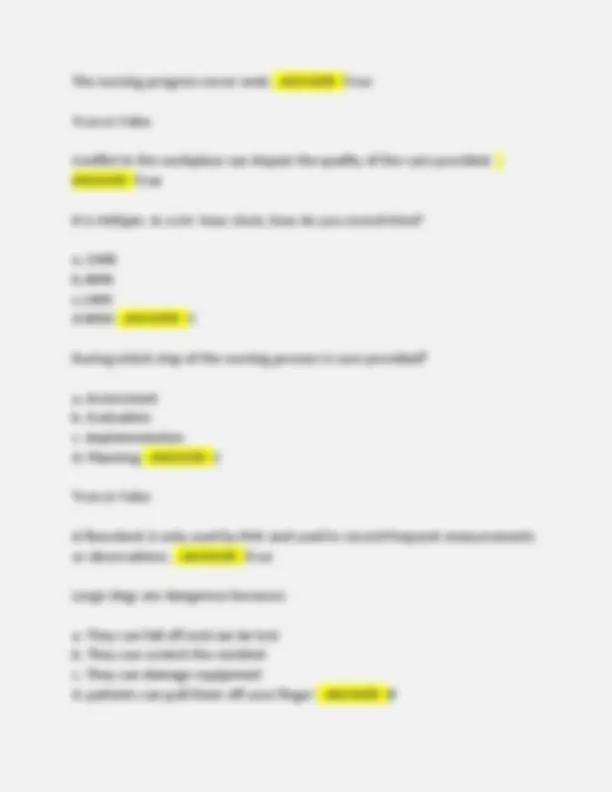 NURSING FUNDAMENTALS FINAL EXAM QUESTIONS WITH CORRECT DETAILED ANSWERS ...
