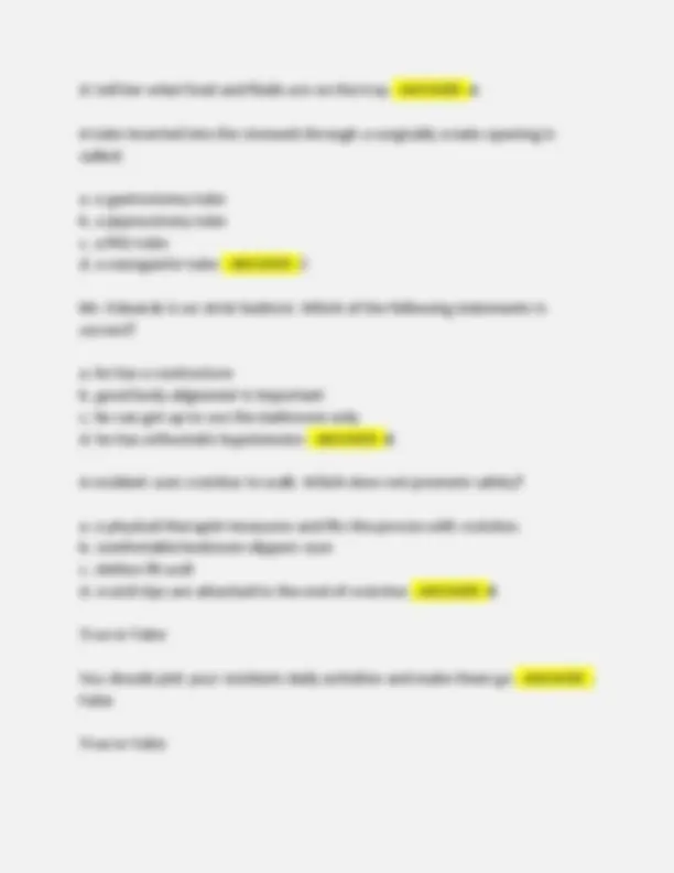 NURSING FUNDAMENTALS FINAL EXAM QUESTIONS WITH CORRECT DETAILED ANSWERS ...