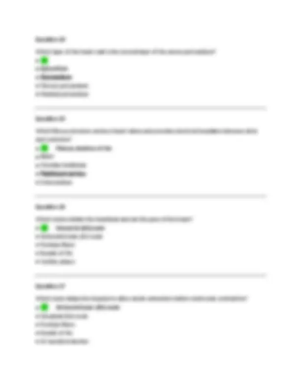 BIOL252: Human Anatomy & Physiology II w/Lab 2025 Module 2 Exam Review ...