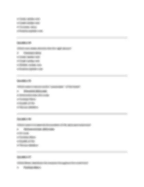 BIOL252: Human Anatomy & Physiology II w/Lab 2025 Module 2 Exam Review ...