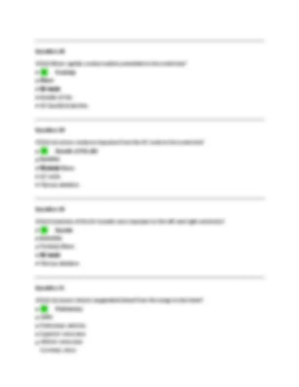 BIOL252: Human Anatomy & Physiology II w/Lab 2025 Module 2 Exam Review ...