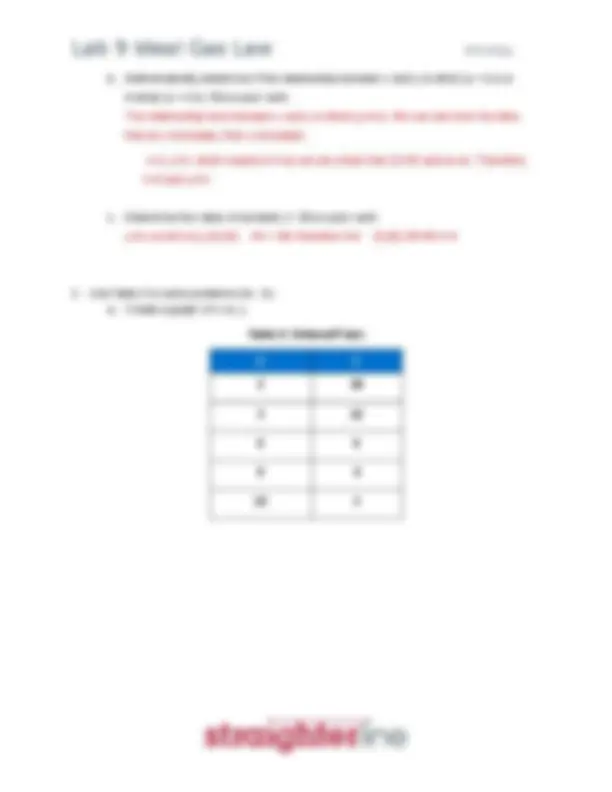 PHY250L Lab 9 Exam (2026 / 2027) | Ideal Gas Law | StraighterLine (PDF ...