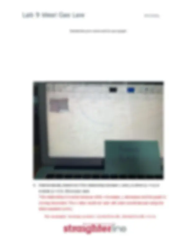PHY250L Lab 9 Exam (2026 / 2027) | Ideal Gas Law | StraighterLine (PDF ...